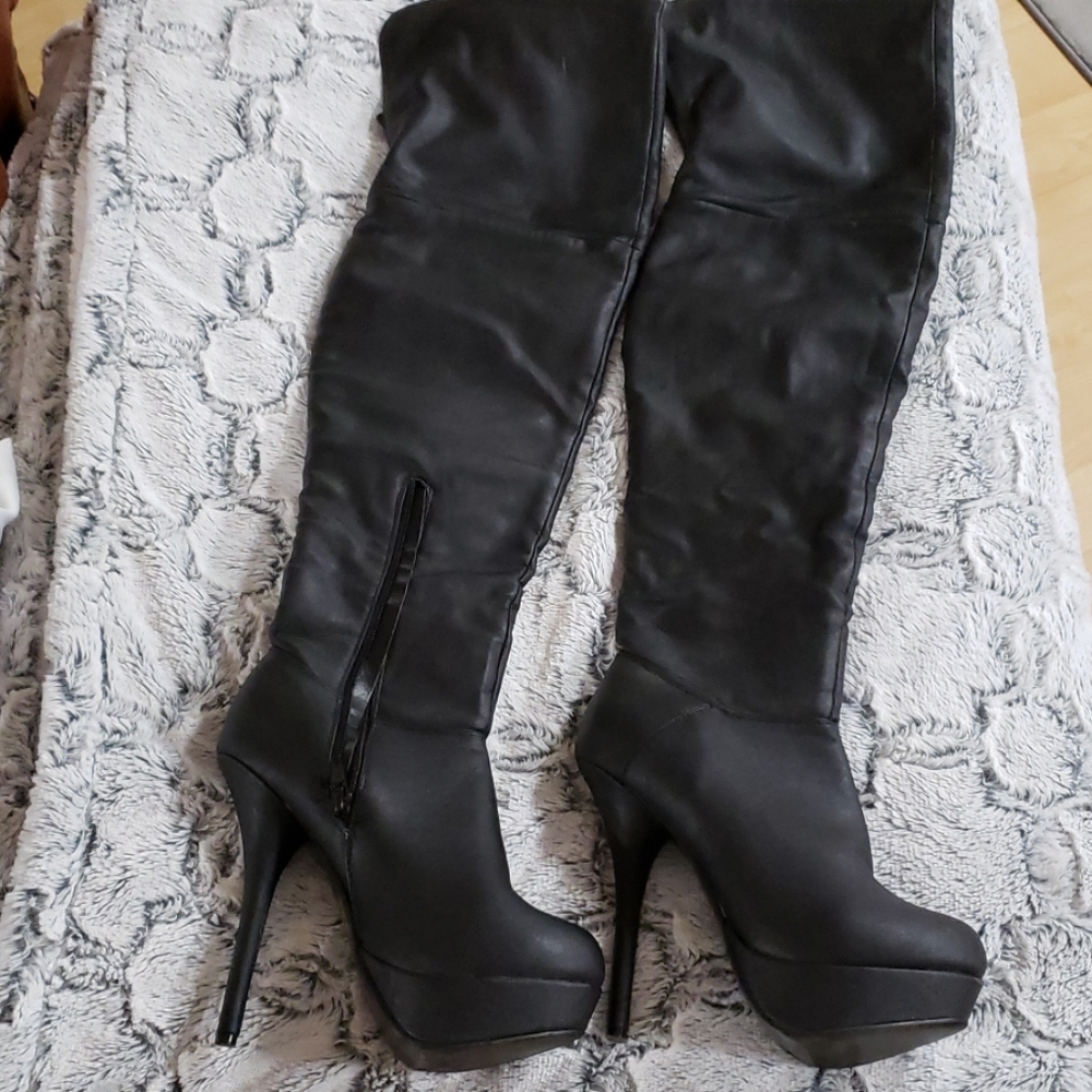 Thigh high boots